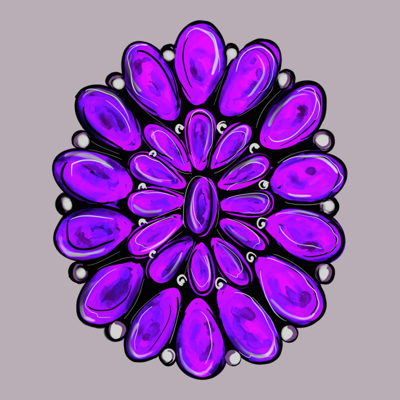 Purple Gemstone Jewelny Vintage Tee by RanaPortraitStore | Teevron