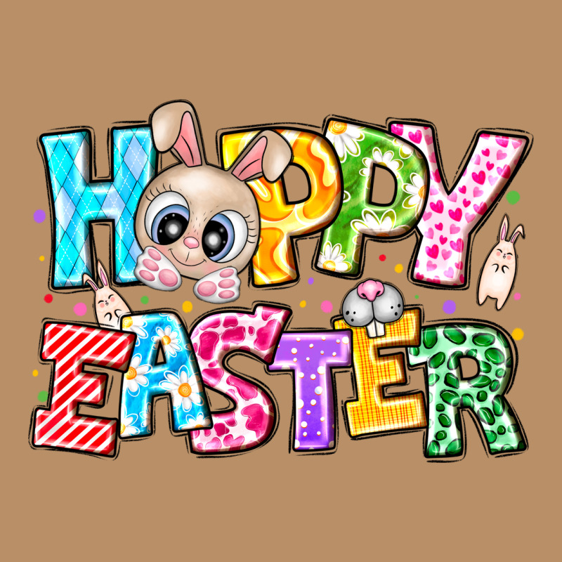 Hoppy Easter Vintage Hoodie by CowhideDigitalArt | Teevron