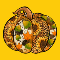 Leopard Cowhide Sunflower Pumpkin Premium Hoodie | Teevron
