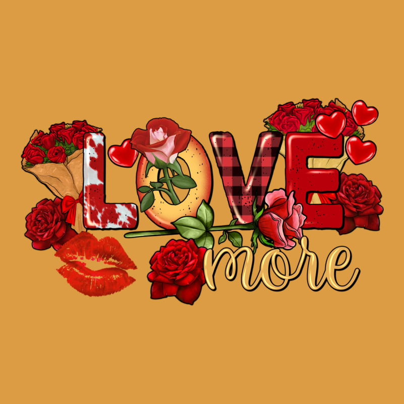 Love More Valentine's Day Urban Heavy Tee by FaDigitalArtStudio | Teevron