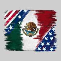 Mexican With American Flag Premium Sweatshirt | Teevron