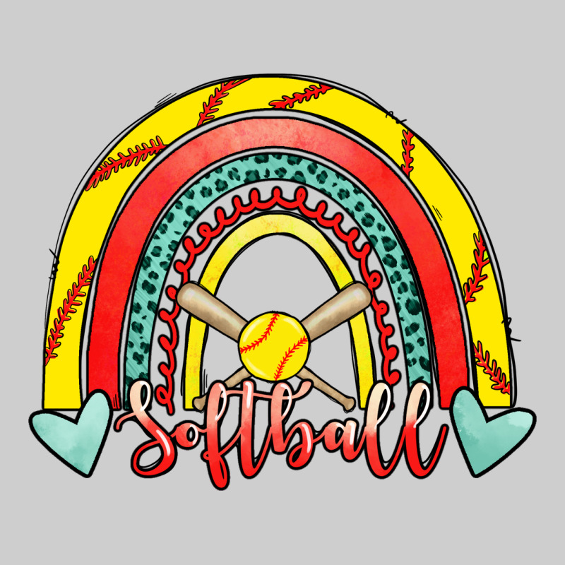 Softball Rainbow Premium Tee by RanaPortraitStore | Teevron