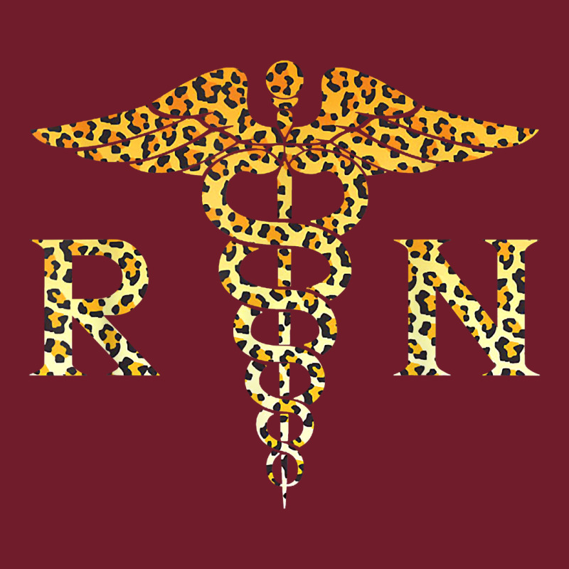 Rn Registered Nurse Leopard Lovely Nursing Student T Shirt Zipper Hoodie by linhVisuals | Teevron