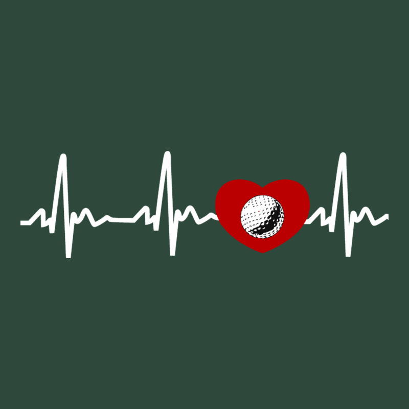 My Heart Beats For Golf Zipper Hoodie by linhVisuals | Teevron