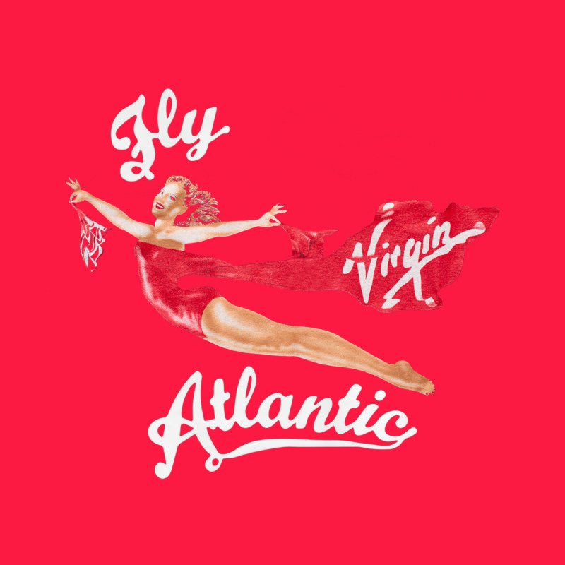 Princess Diana Virgin Atlantic Fly Atlantic Zipper Hoodie by linhVisuals | Teevron
