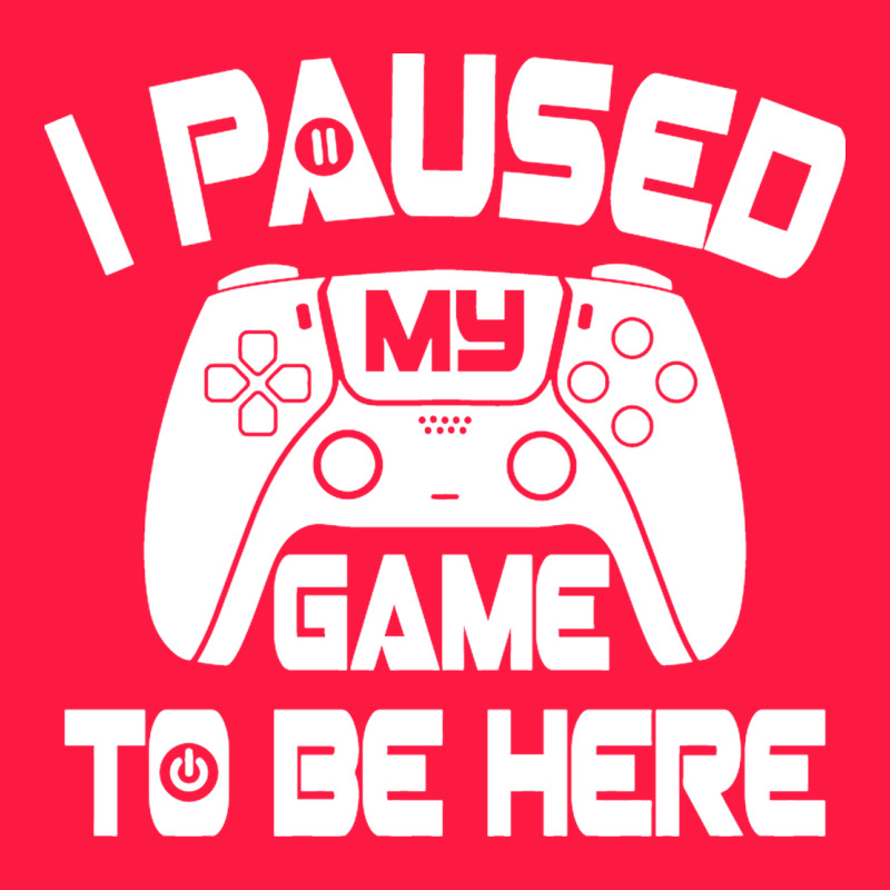 I Paused My Game To Be Here Zipper Hoodie by linhVisuals | Teevron