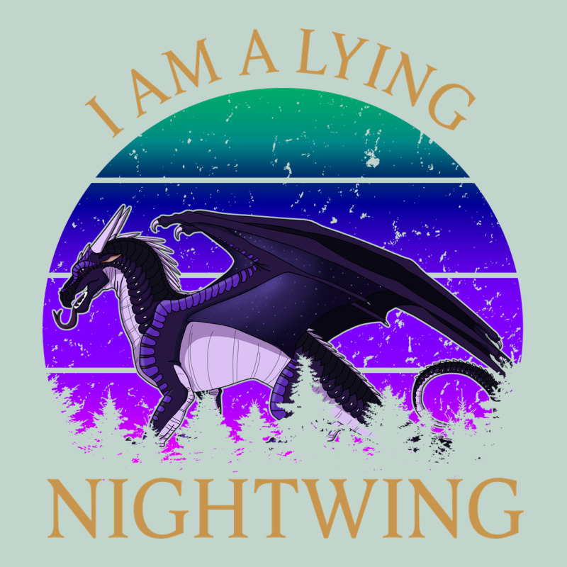 Wings Of Fire I Am A Lying Nightwing Vintage Zipper Hoodie by linhVisuals | Teevron
