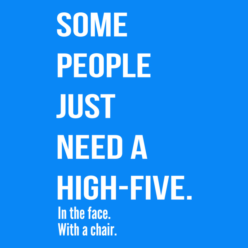 Some People Need A High Five Zipper Hoodie by linhVisuals | Teevron