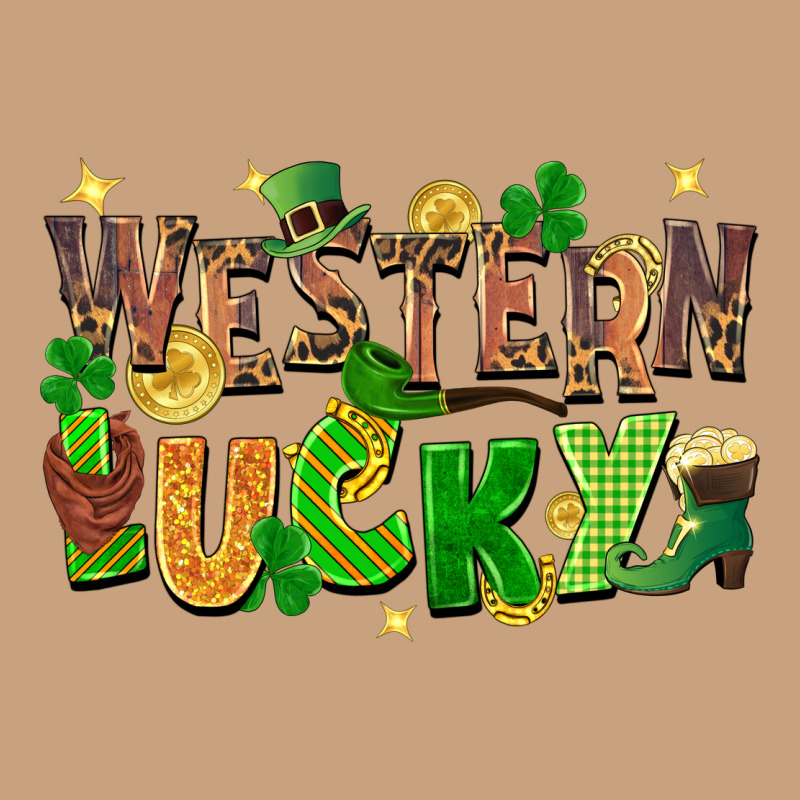 Western Lucky Vintage Tee by FaDigitalArtStudio | Teevron