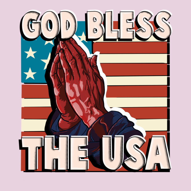 God Bless The Usa Ladies Tee by FaDigitalArtStudio | Teevron