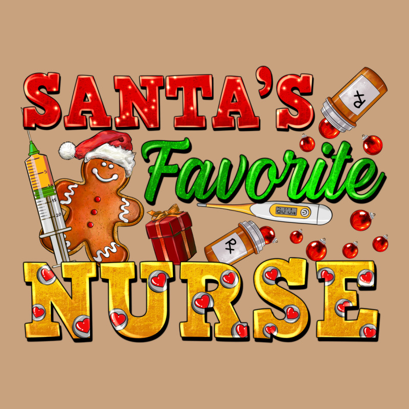 Santa's Favorite Nurse Vintage Tee by FaDigitalArtStudio | Teevron
