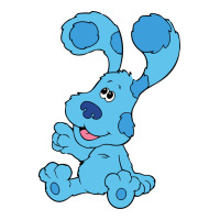blues clues on red sofa | Teevron