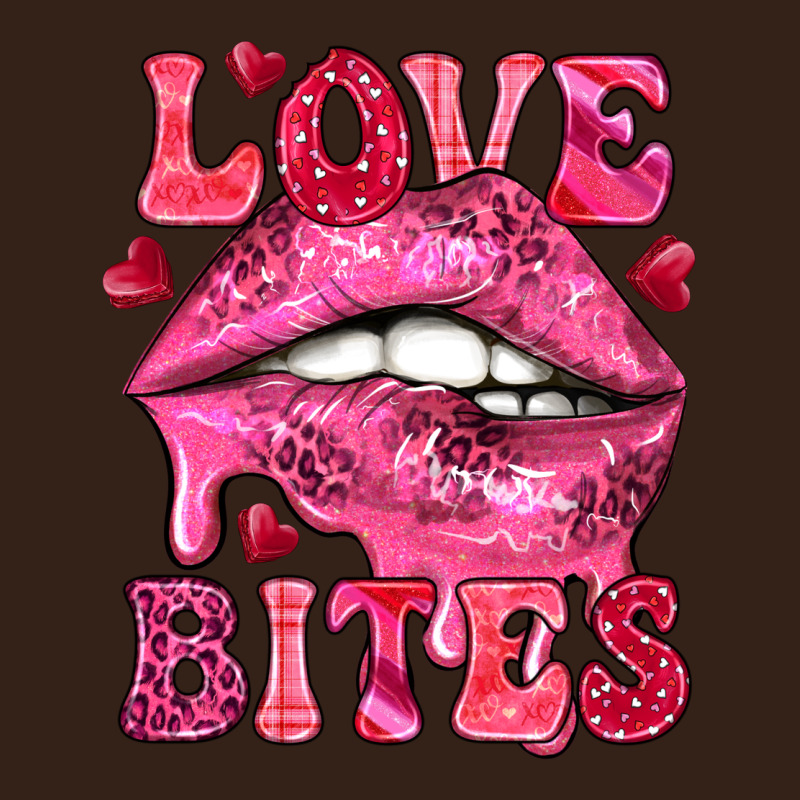 Love Bites Valentine's Day Heavy Core Tee by HowdyJamesFarm | Teevron