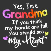 grandma t  shirt yes i'm grandma if you think my hands are full t  shi | Teevron