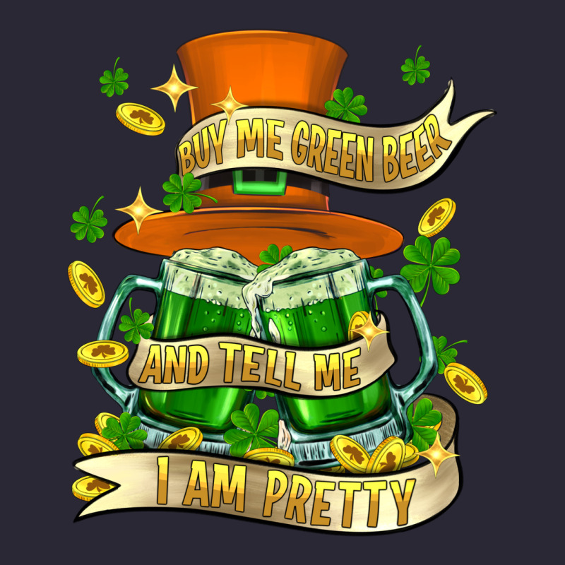 Buy Me Green Beer And Tell Me ı Am Pretty Vintage Tee by FaDigitalArtStudio | Teevron