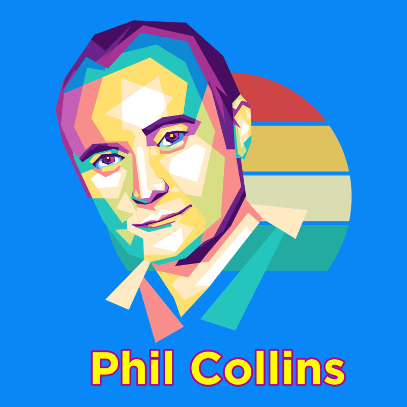 Wpap Phil Collins Rock Zipper Hoodie by linhVisuals | Teevron