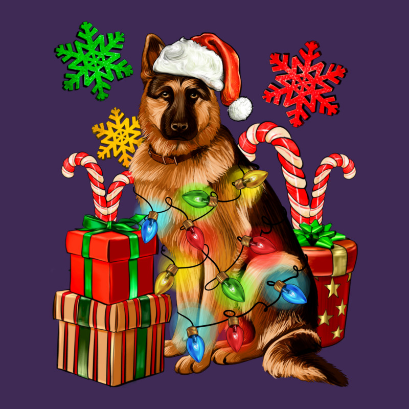Christmas German Shepherd Premium Hoodie by Artiststas | Teevron