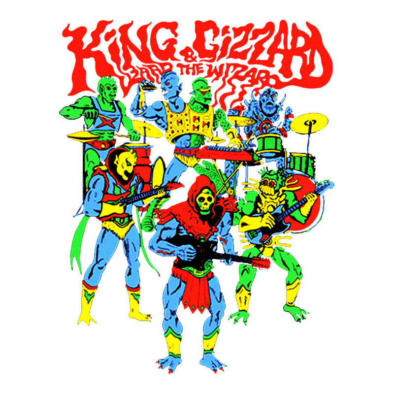 King Gizzard And The Lizard Wizard Zipper Hoodie by linhVisuals | Teevron