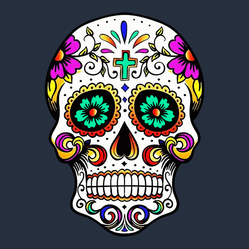 Sugar Skull Zipper Hoodie by linhVisuals | Teevron