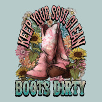 Keep Your Soul Clean Boots Dirty Cowboy Western Heavy Core Tee | Teevron
