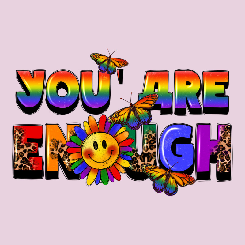 You Are Enough Ladies Tee by FaDigitalArtStudio | Teevron