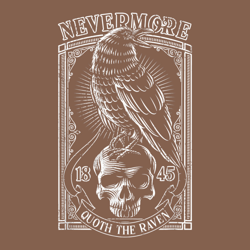 Edgar Allen Poe The Raven Nevermore T Shirt Zipper Hoodie by linhVisuals | Teevron