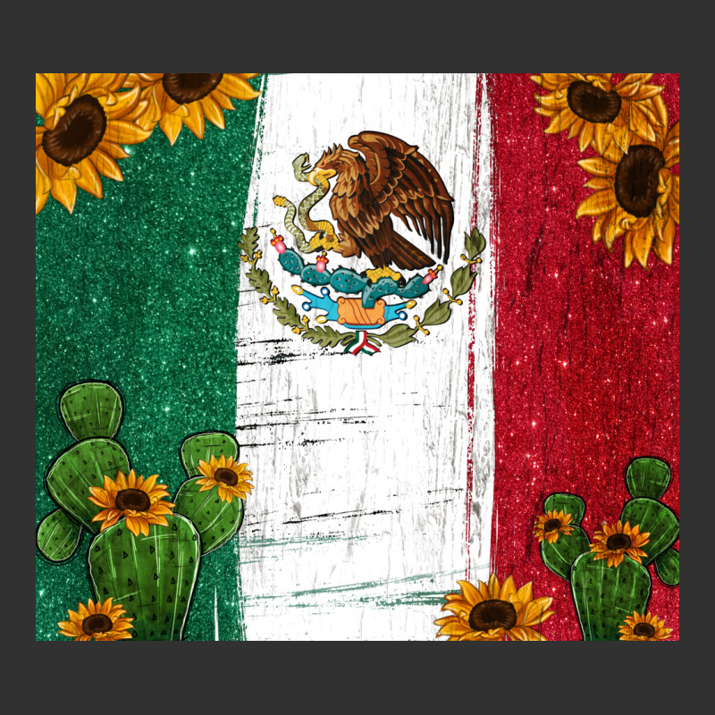 Cactus Sunflower Mexican Flag Z Urban Heavy Tee by Jasminsmagicworld | Teevron