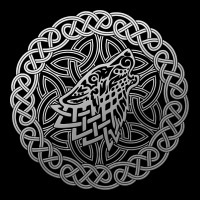 Ireland Celtic Knotwork Design Ornament Wolf Original Celtic Pullover Zipper Hoodie | Teevron