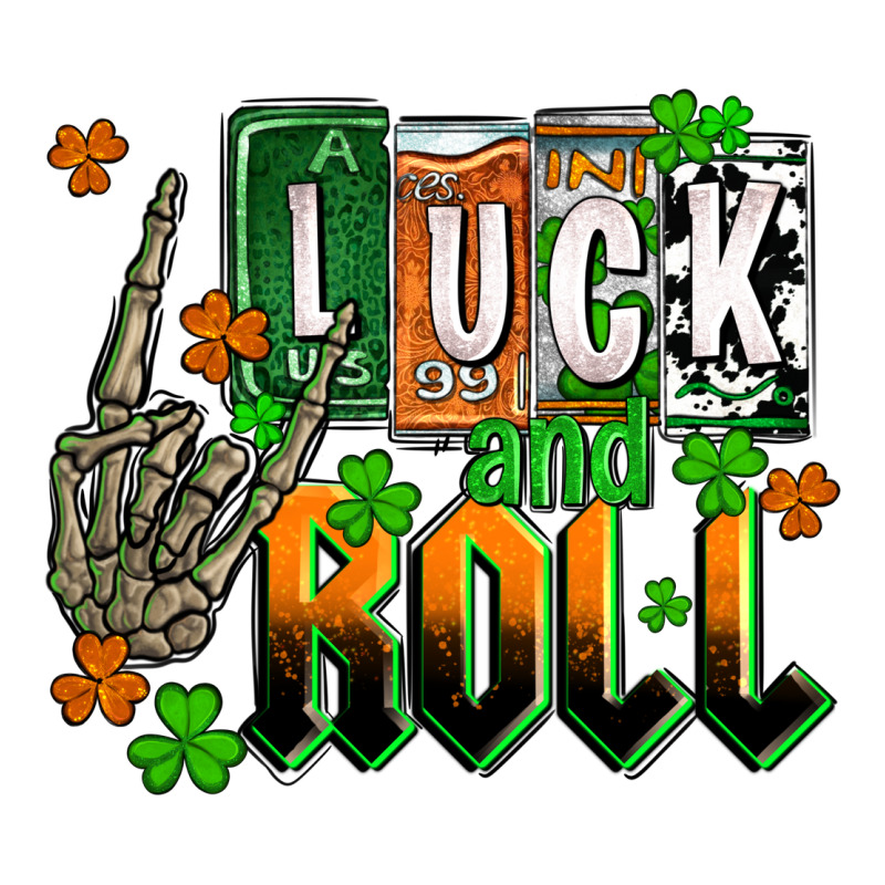 St. Patrick's Luck And Roll Premium Tee by OliviaCreatesArt | Teevron