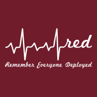 Red Friday Military Remember Everyone Deployed Heartbeat T Shirt Zipper Hoodie | Teevron