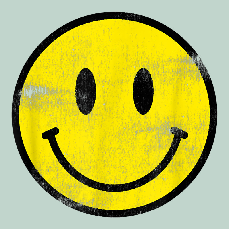 Vintage Retro Happy Smiley Face 80's 90's Aesthetic T Shirt Zipper Hoodie by linhVisuals | Teevron