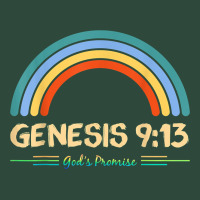 Genesis 913 God's Promise Faithfully Rainbow Bible Verse T Shirt Zipper Hoodie | Teevron