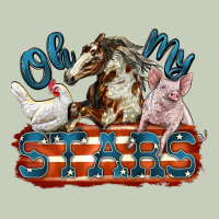Oh My Stars Farm Animals Ladies Tee | Teevron