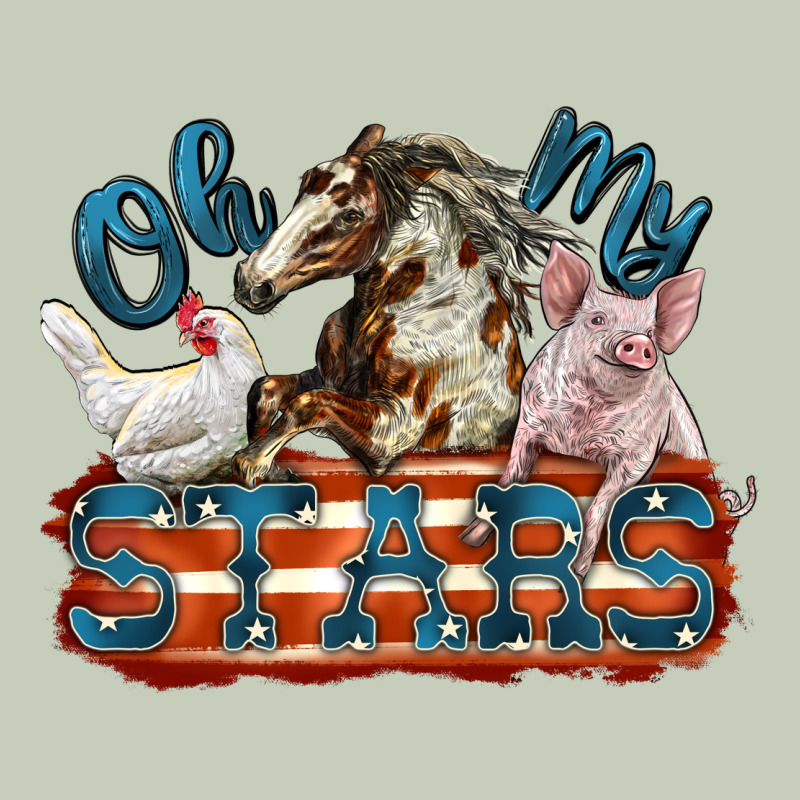 Oh My Stars Farm Animals Ladies Tee by FaDigitalArtStudio | Teevron