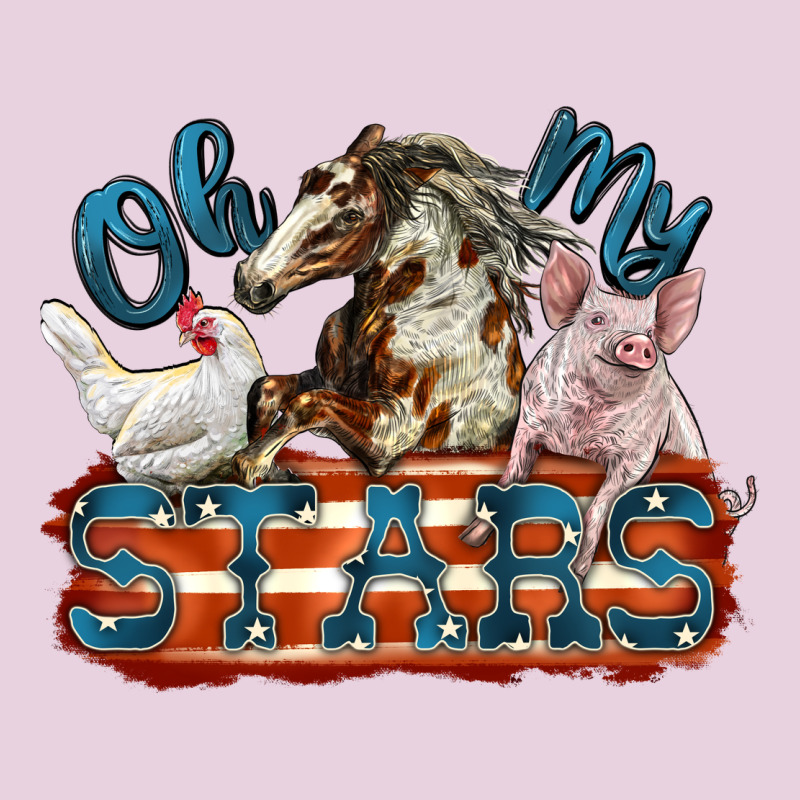 Oh My Stars Farm Animals Ladies Tee by FaDigitalArtStudio | Teevron