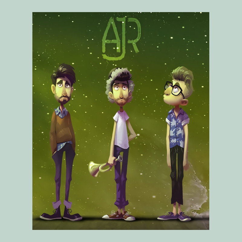 Ajr Green Zipper Hoodie by linhVisuals | Teevron