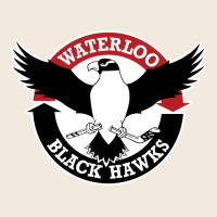 Waterlooblackhawks Zipper Hoodie | Teevron