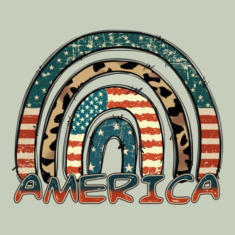 America Rainbow Ladies Tee by FaDigitalArtStudio | Teevron