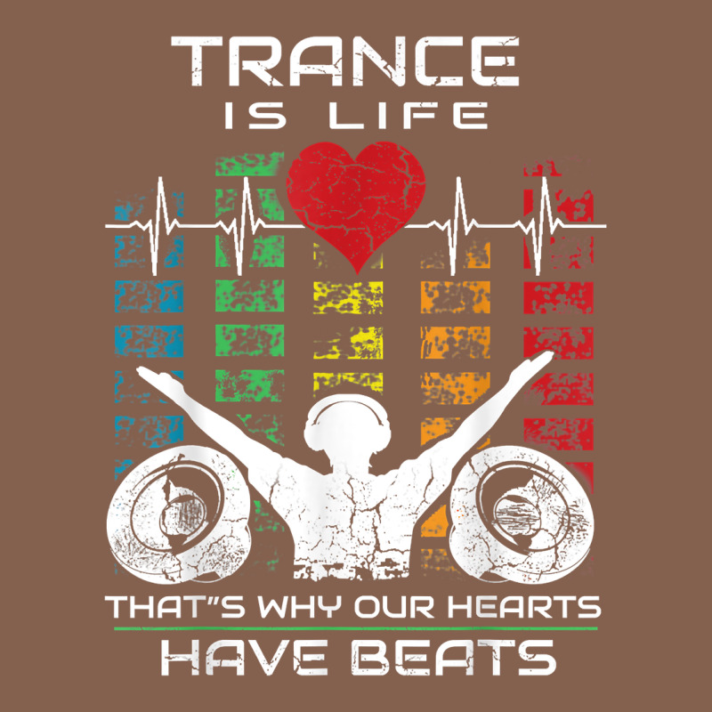 Trance Music Retro Vintage Dj Gift T Shirt Zipper Hoodie by linhVisuals | Teevron