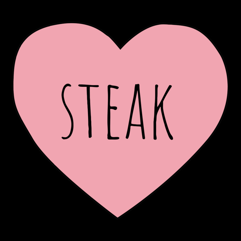 I Heart Steak Zipper Hoodie by linhVisuals | Teevron