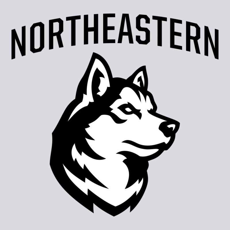 Northeastern Huskies Zipper Hoodie by linhVisuals | Teevron
