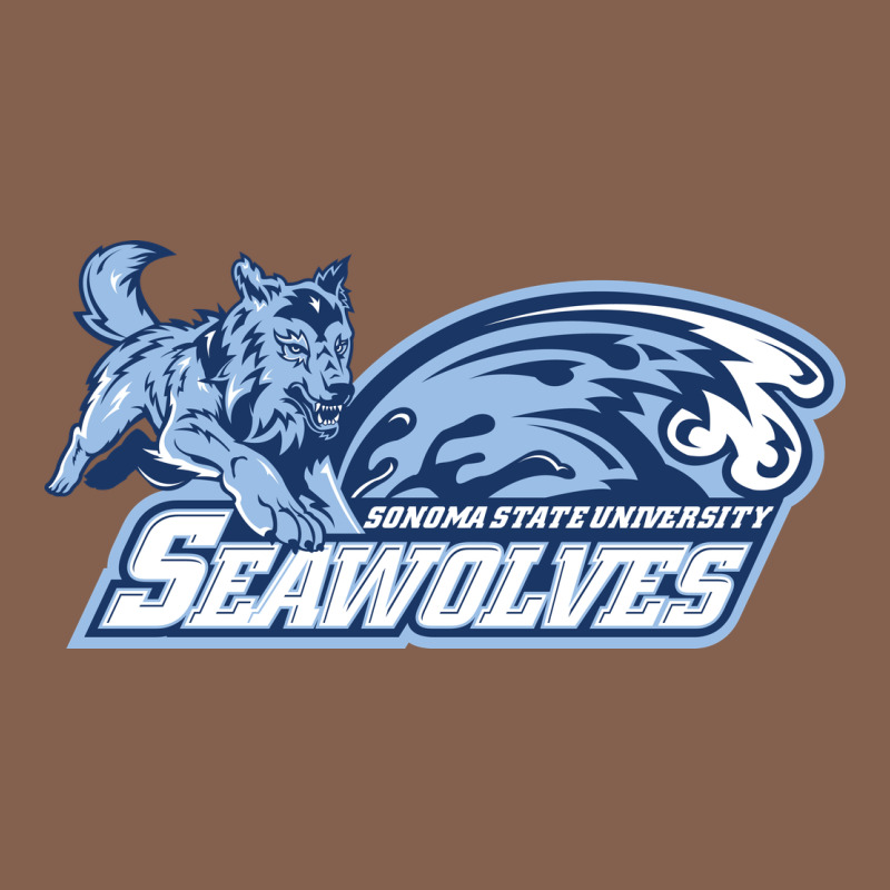 Sonoma State Seawolves Zipper Hoodie by linhVisuals | Teevron