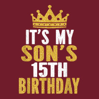It's My Son's 15th Birthday 15 Years Old Boy T Shirt Zipper Hoodie | Teevron