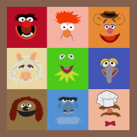 Muppets And Friends Zipper Hoodie | Teevron