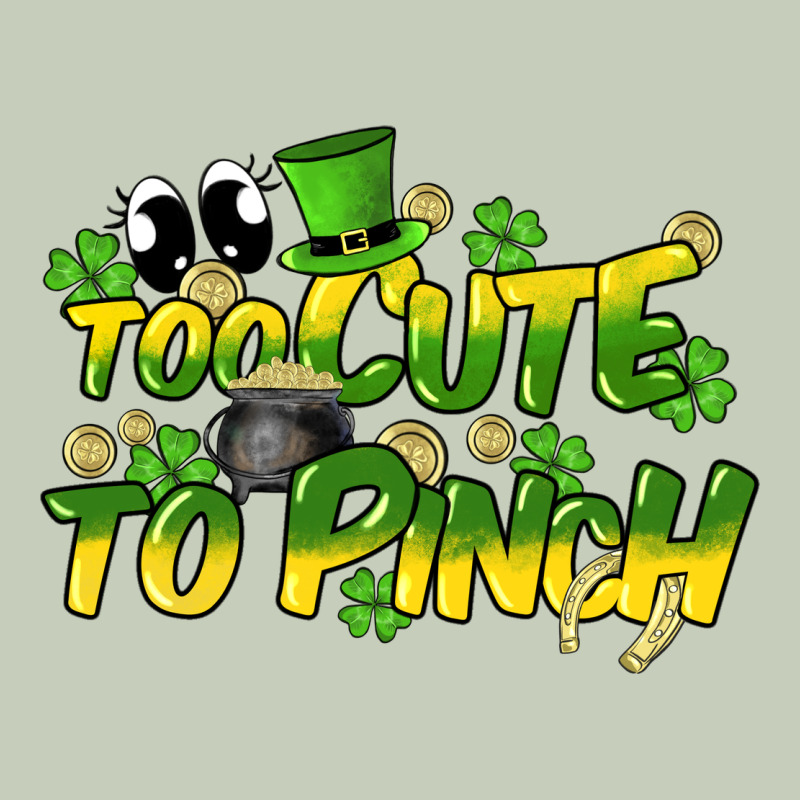 Too Cute To Pinch St. Patrick's Day Classic Tee by HowdyJamesFarm | Teevron