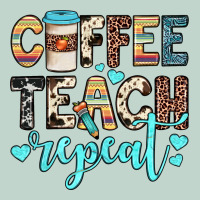 Coffee Teach Repeat Zipper Hoodie | Teevron