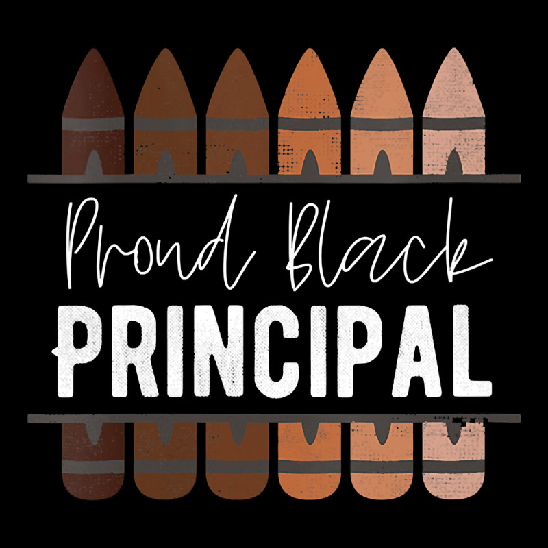 Womens Proud Black Principal, Black History Month School Principal V N Zipper Hoodie by linhVisuals | Teevron