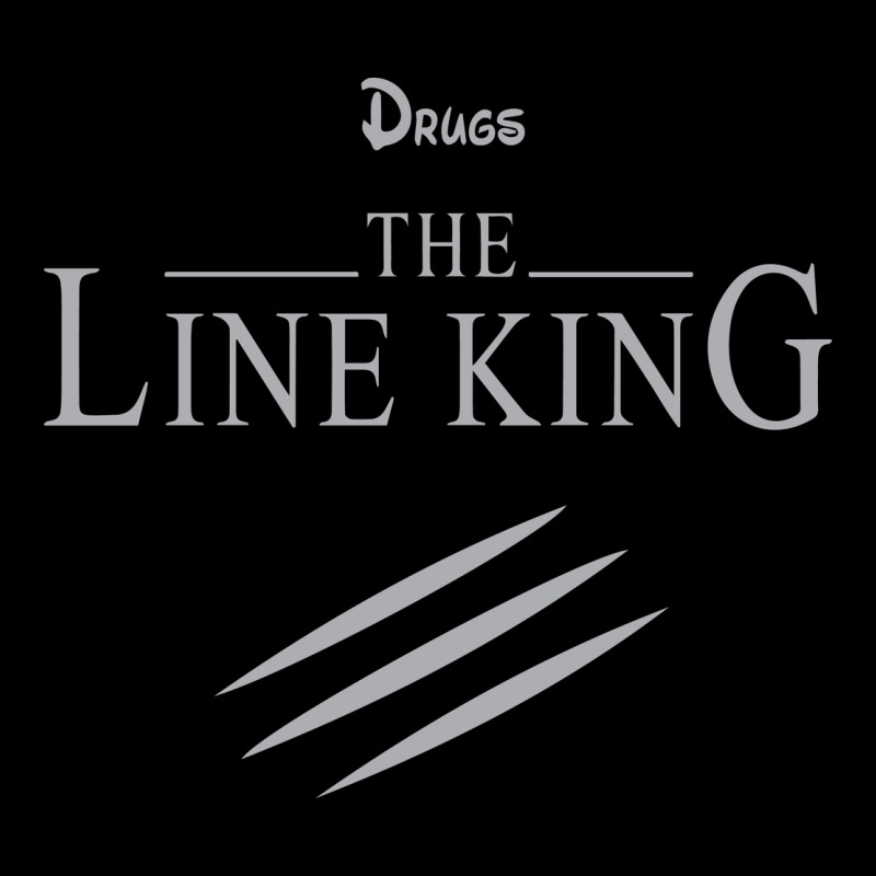 Funny Drugs The Line King Design Zipper Hoodie by linhVisuals | Teevron
