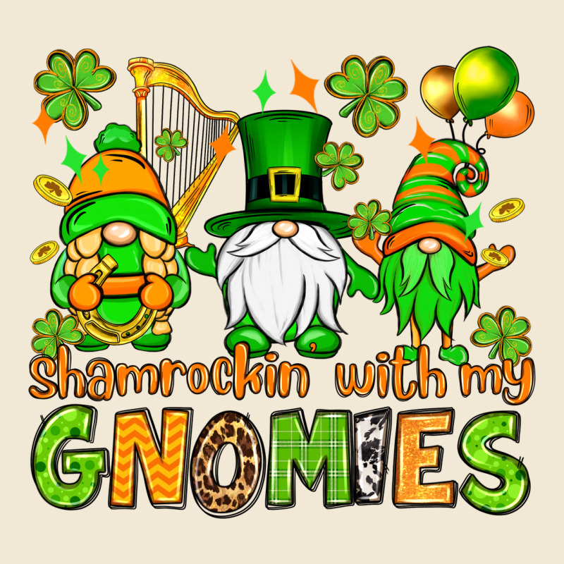 St. Patrick's Day Shamrockin' With My Gnomies Premium Tee by OliviaCreatesArt | Teevron