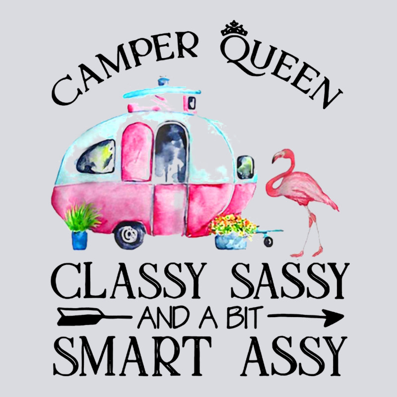 Newcamper Queen Classy Sassy And A Bit Smart Assy Zipper Hoodie by linhVisuals | Teevron